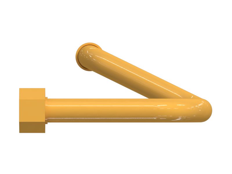 Стальной патрубок в сборе