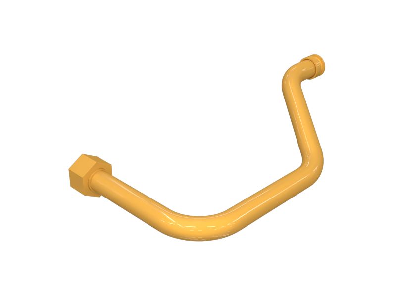 523-8734: Стальной патрубок в сборе