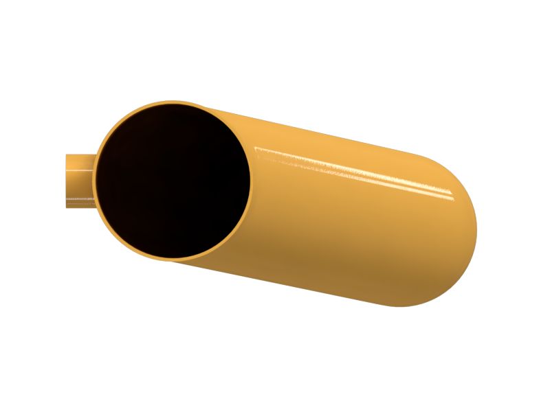 Стальной патрубок в сборе