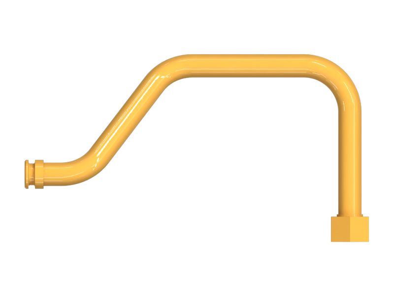 Стальной патрубок в сборе