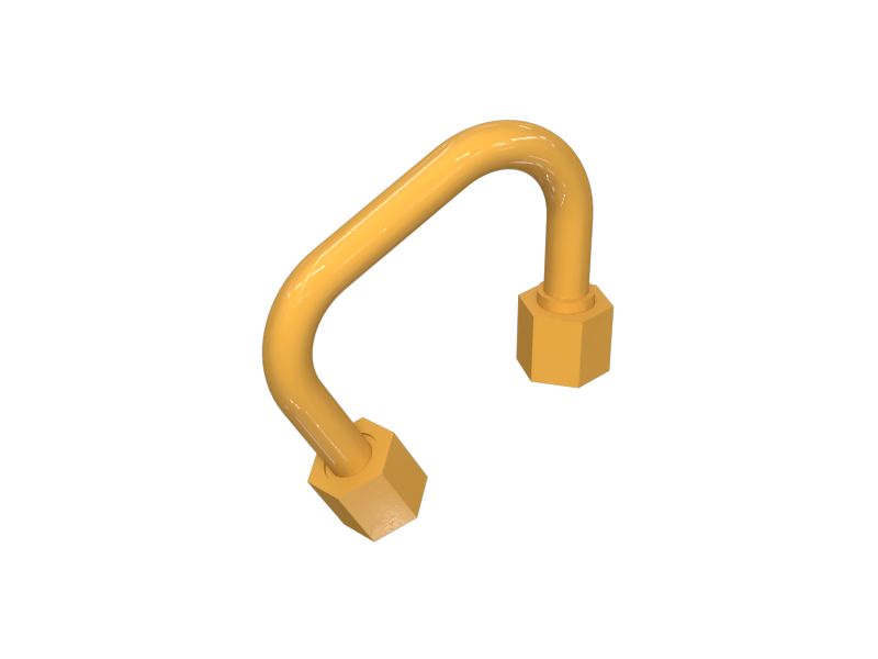 Стальной патрубок в сборе