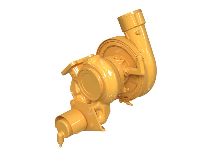 БЛОК ОСНОВНОГО ТУРБОКОМПРЕССОРА