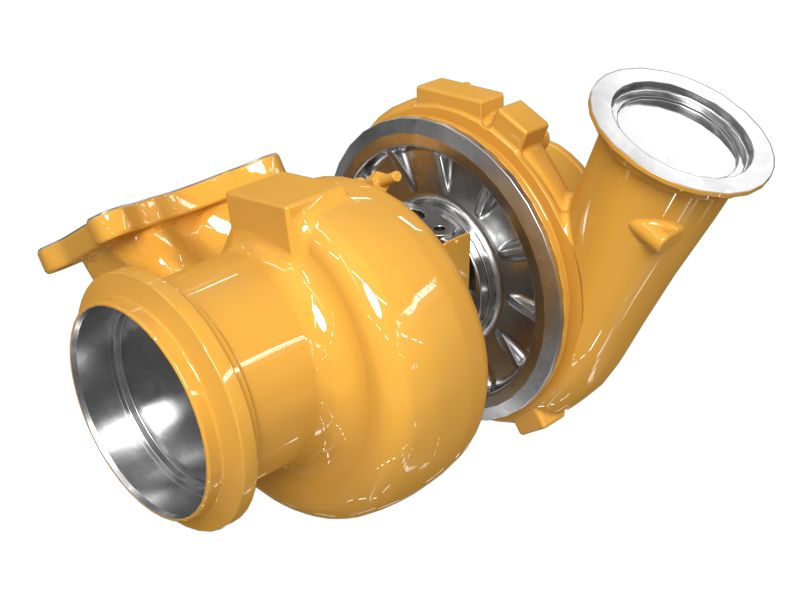 БЛОК ОСНОВНОГО ТУРБОКОМПРЕССОРА