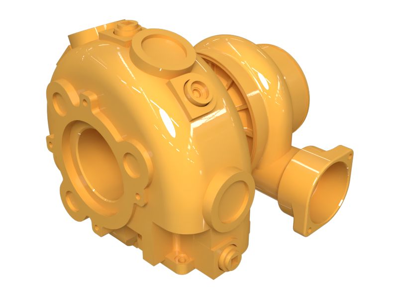 БЛОК ОСНОВНОГО ТУРБОКОМПРЕССОРА