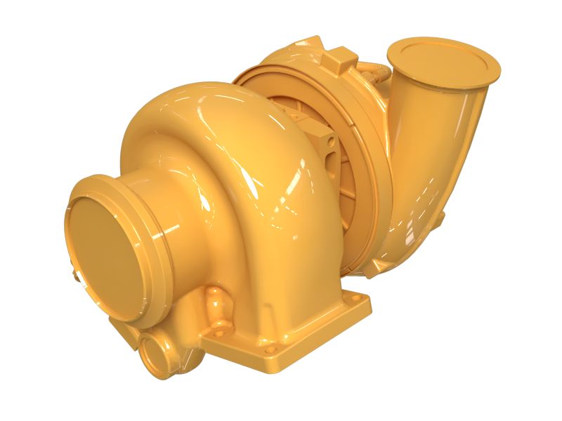 БЛОК ОСНОВНОГО ТУРБОКОМПРЕССОРА