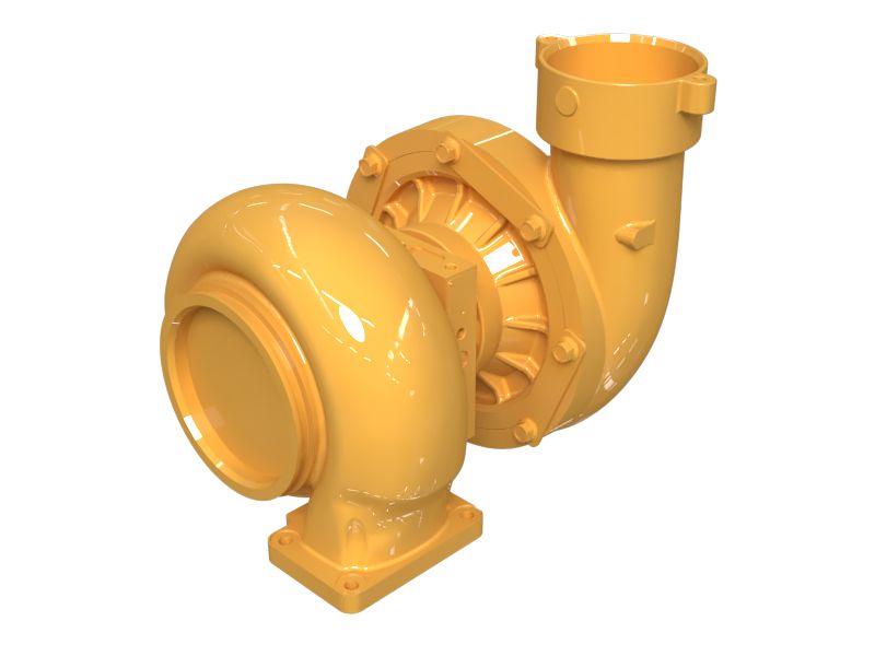 БЛОК ОСНОВНОГО ТУРБОКОМПРЕССОРА