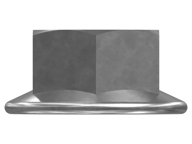 M10 x 1.5mm Hex Flange Nut