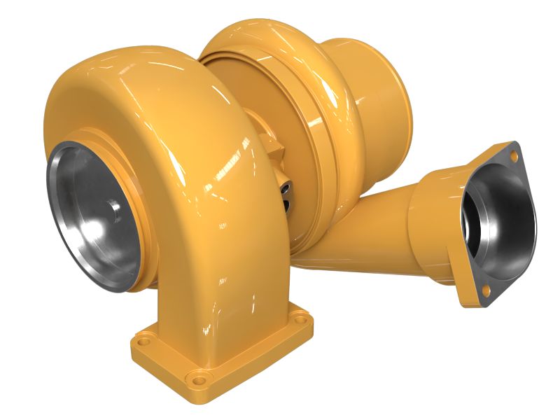 БЛОК ТУРБОКОМПРЕССОРА