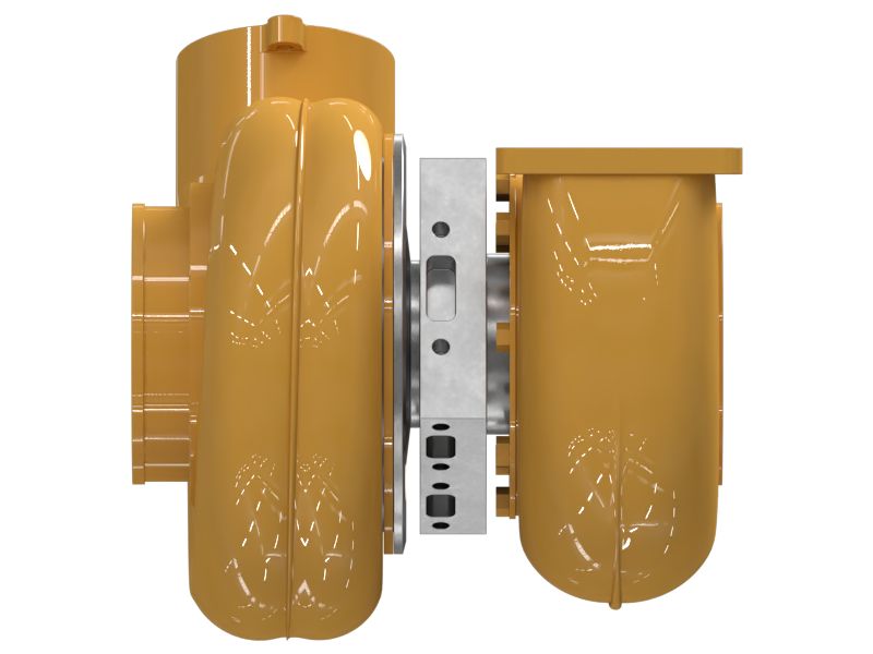 БЛОК ОСНОВНОГО ТУРБОКОМПРЕССОРА