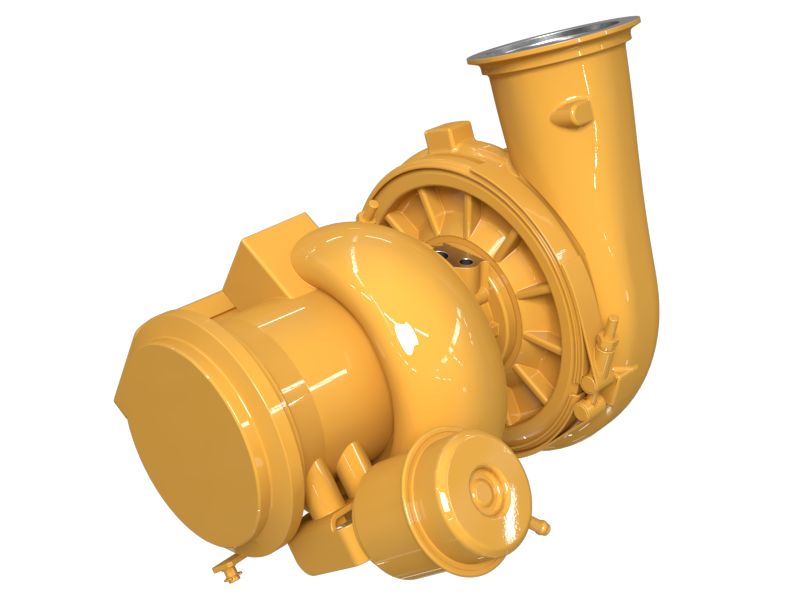 БЛОК ОСНОВНОГО ТУРБОКОМПРЕССОРА