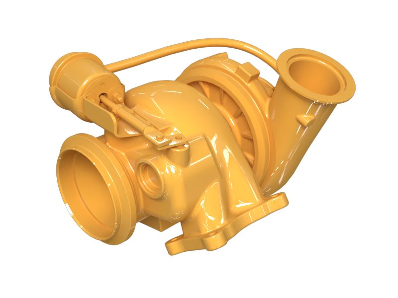 БЛОК ОСНОВНОГО ТУРБОКОМПРЕССОРА