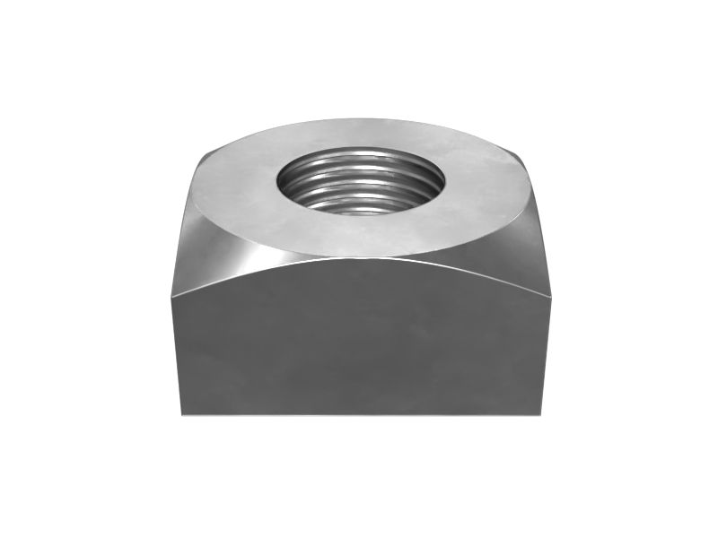 Метрическая квадратная гайка