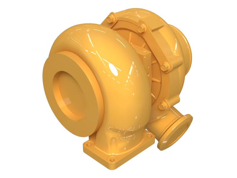 10R-9386: БЛОК ТУРБОКОМПРЕССОРА