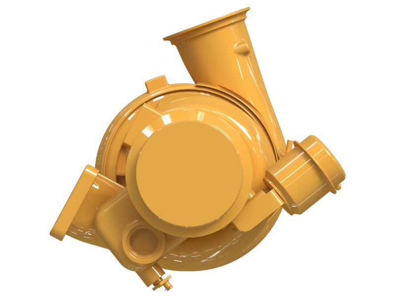 БЛОК ОСНОВНОГО ТУРБОКОМПРЕССОРА