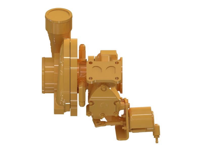 БЛОК ОСНОВНОГО ТУРБОКОМПРЕССОРА