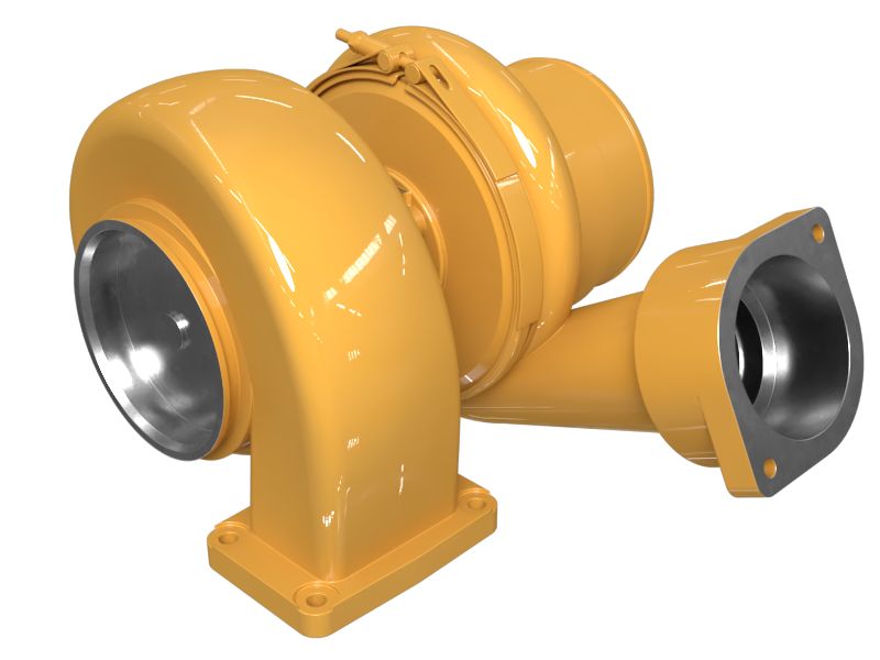 БЛОК ТУРБОКОМПРЕССОРА