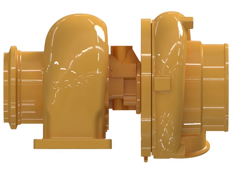 БЛОК ОСНОВНОГО ТУРБОКОМПРЕССОРА