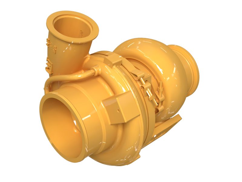 20R-7012: БЛОК ОСНОВНОГО ТУРБОКОМПРЕССОРА