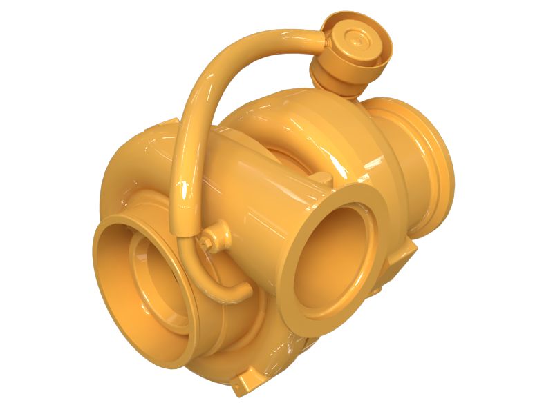 БЛОК ОСНОВНОГО ТУРБОКОМПРЕССОРА