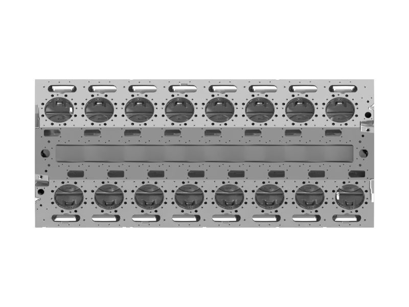 Cat® 3516 Reman New with Core (NWC) Bare Block