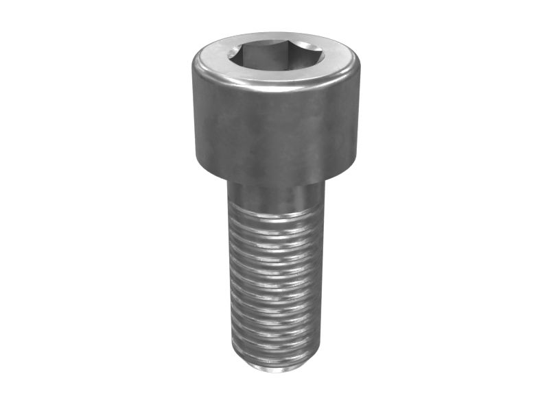 Болт с шестигранной головкой под торцевой ключ M10-1,5 x 25 мм