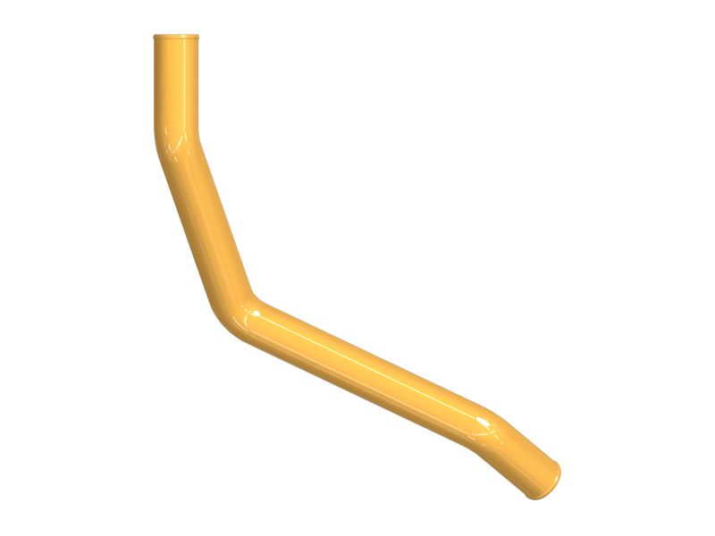 Стальной патрубок в сборе