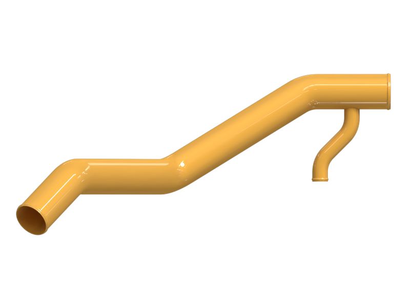 Стальной патрубок в сборе