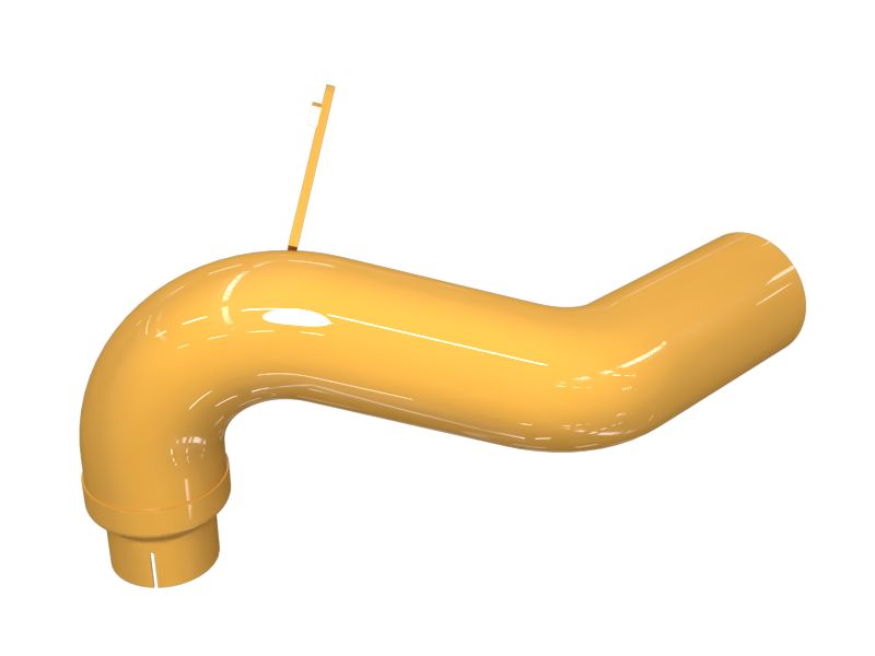 433-0493: ВЕНТИЛЯЦИОННАЯ ТРУБКА В СБОРЕ