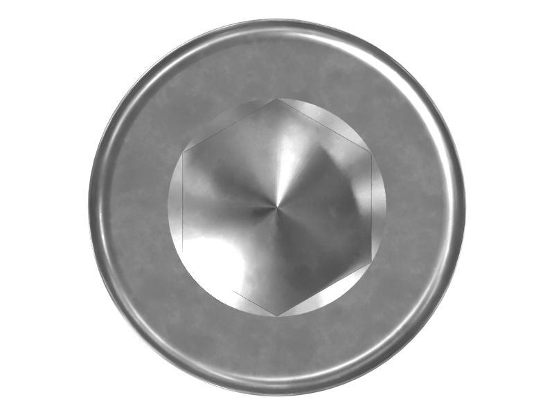 Болт с шестигранной головкой под торцевой ключ M10-1,5 x 25 мм