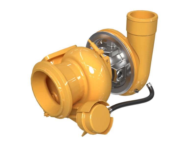 БЛОК ОСНОВНОГО ТУРБОКОМПРЕССОРА