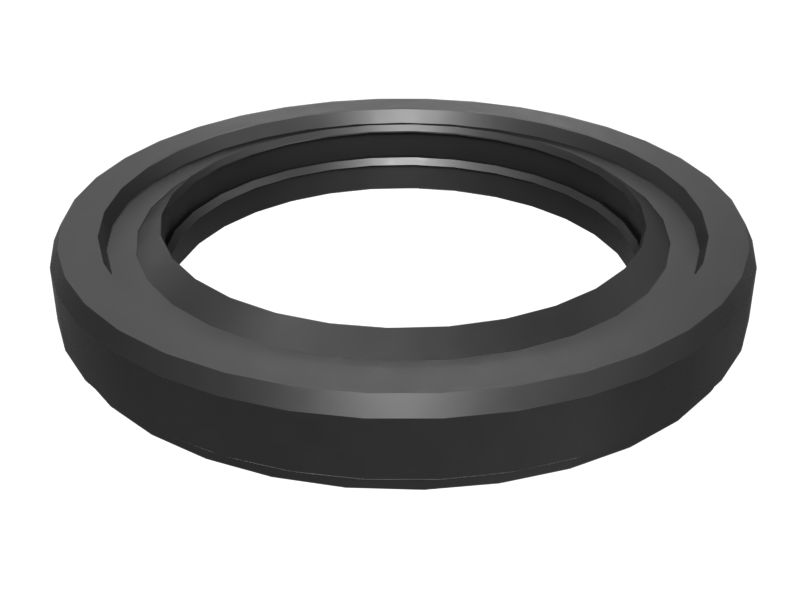 Резиновое манжетное уплотнение диаметром вала 55 мм