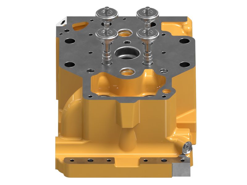 Cat® G3516 Reman Upgrade-to-New (UTN) Cylinder Head