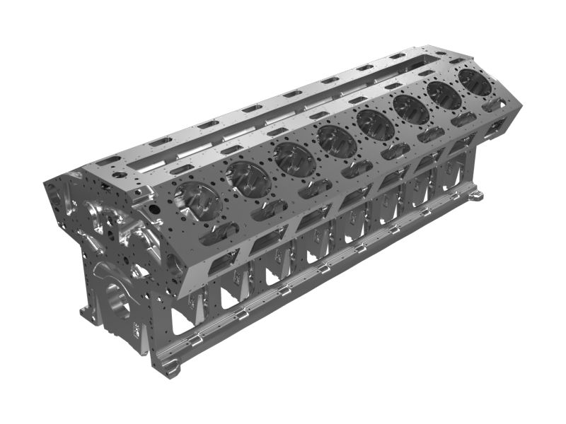 Cat® 3516 Reman New with Core (NWC) Bare Block