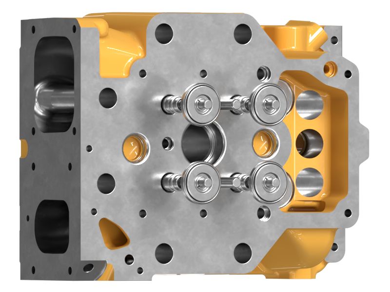 Cat® G3516 Reman Upgrade-to-New (UTN) Cylinder Head