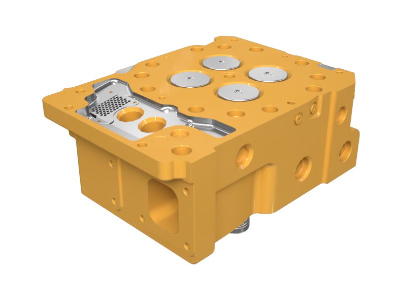 Cat® G3500E Reman Upgrade-to-New (UTN) Cylinder Head