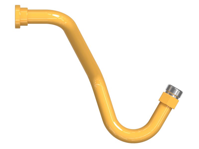 Стальной патрубок в сборе