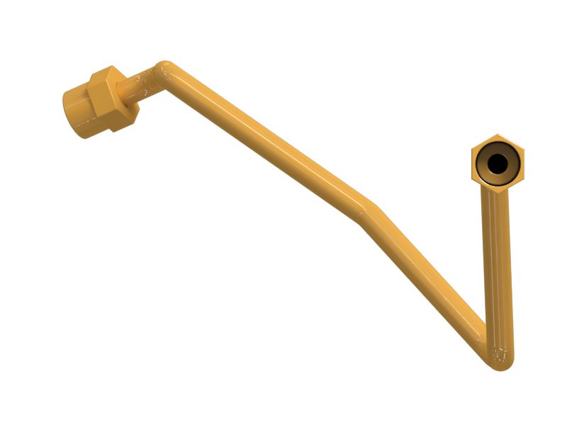 Стальной патрубок в сборе