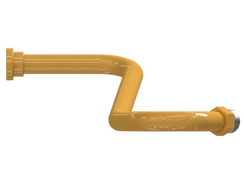 Стальной патрубок в сборе