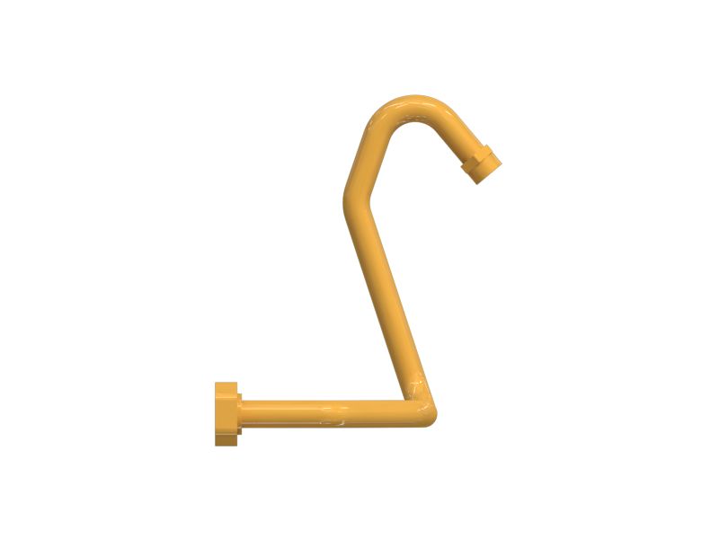 Стальной патрубок в сборе