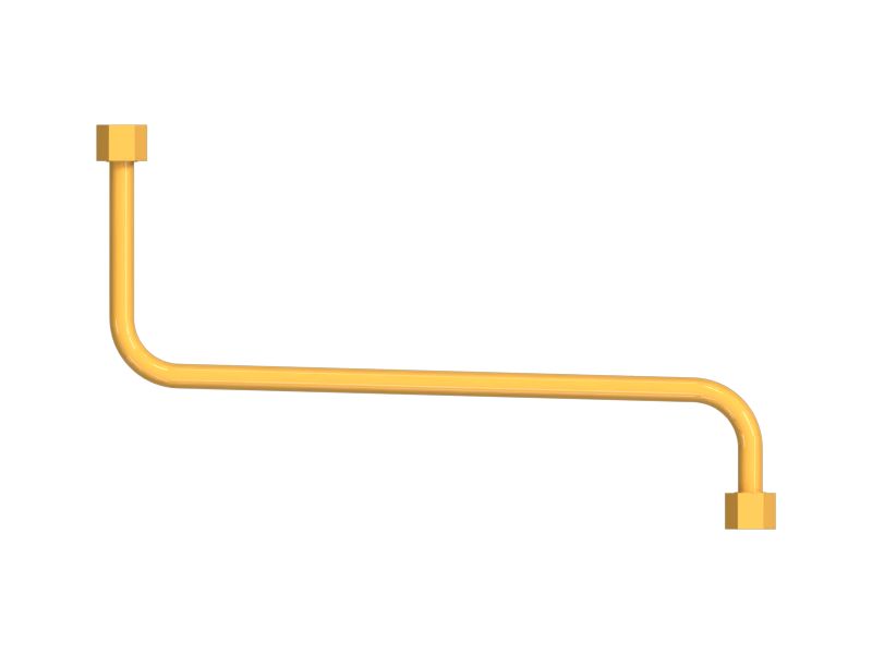 Стальной патрубок в сборе