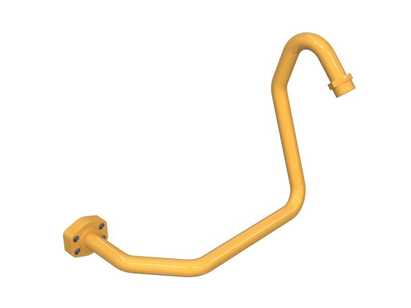 Стальной патрубок в сборе