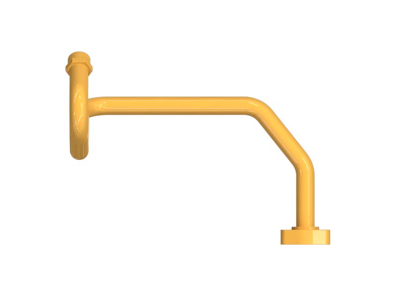 Стальной патрубок в сборе