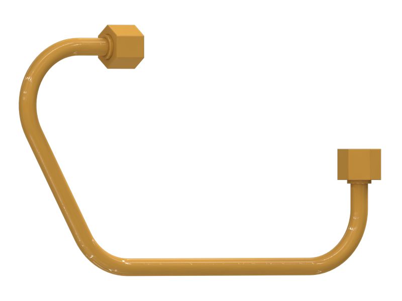 Стальной патрубок в сборе