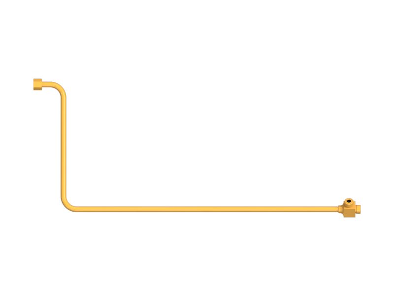 Стальной патрубок в сборе