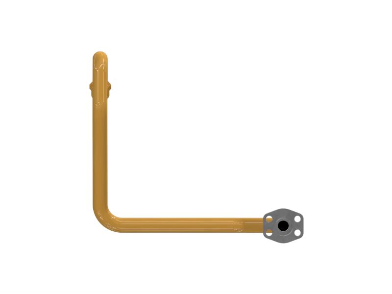 Стальной патрубок в сборе