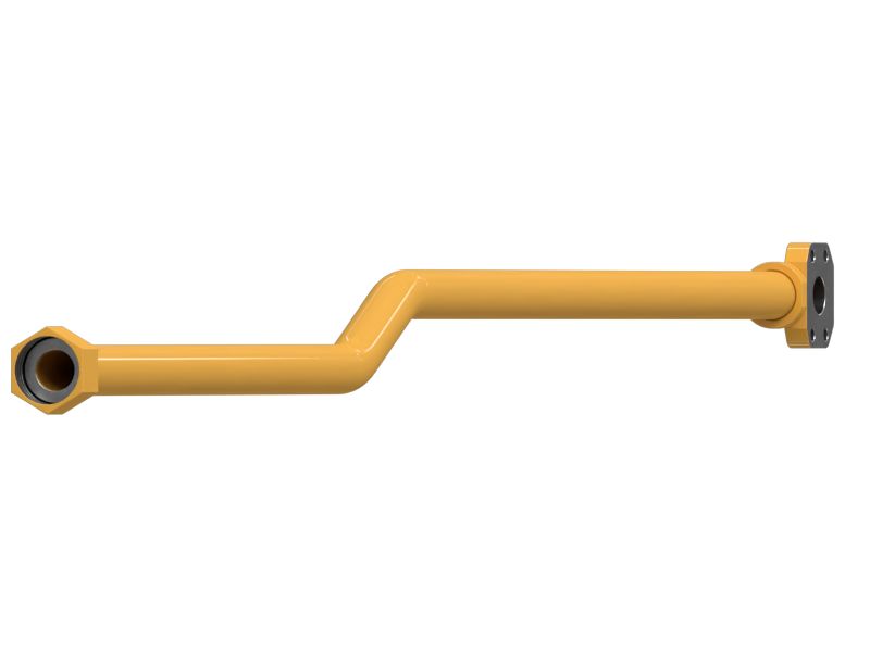 Стальная труба с многократным изгибом наружного диаметра 31,75 мм