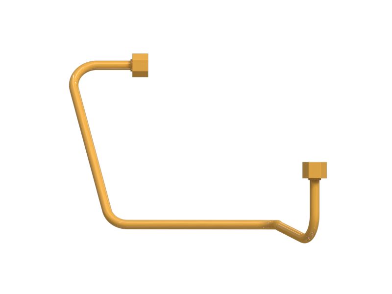 206-2400: Control Valve Hydraulic Lines Tube Assembly 2062400 купить