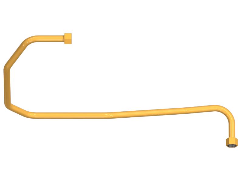 Патрубок масляного фильтра двигателя, наружный диаметр 25,40 мм