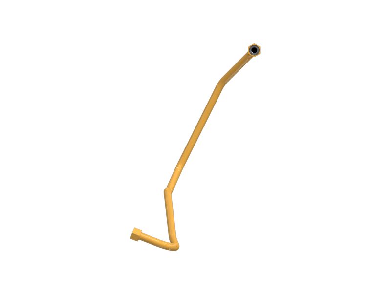 Патрубок масляного фильтра двигателя, наружный диаметр 25,40 мм