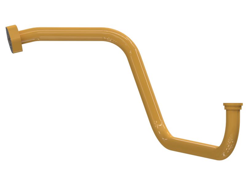 Стальной патрубок в сборе